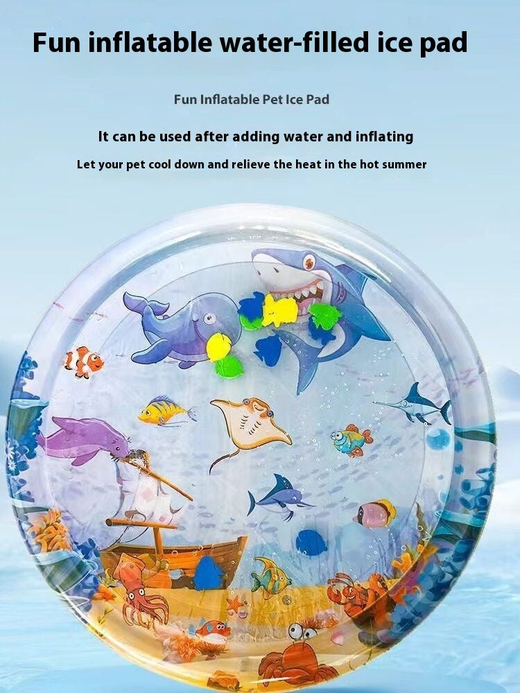 Summer Cooling Inflatable Pet Water Mat