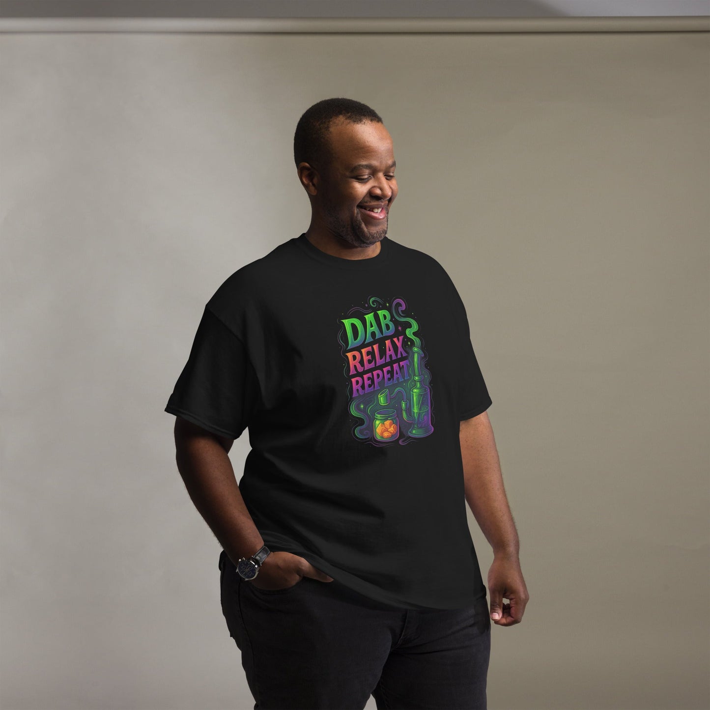 Dab Relax Repeat Unisex classic tee
