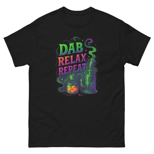 Dab Relax Repeat Unisex classic tee