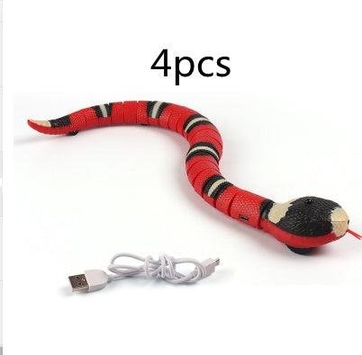 Interactive Moving Snake Toy for Cats