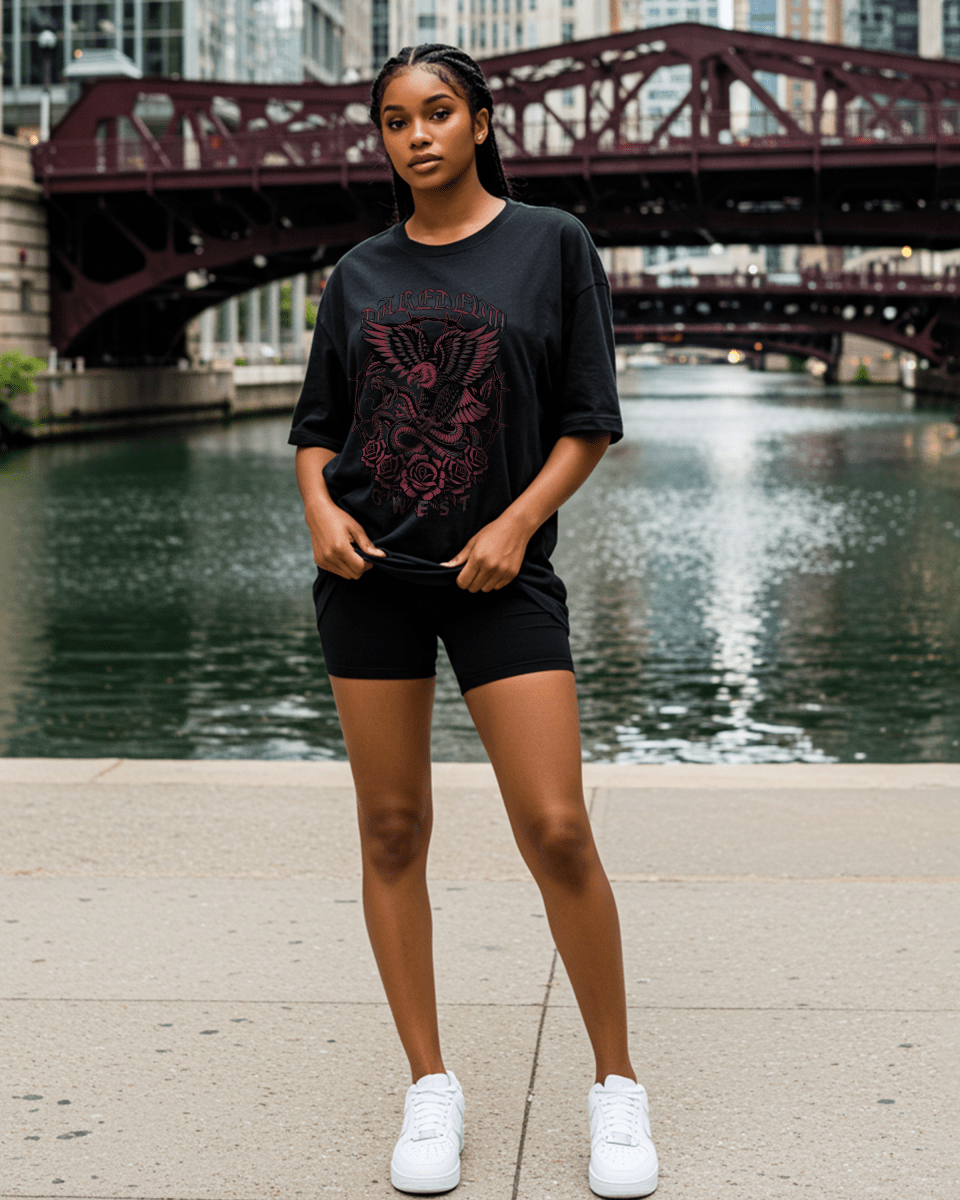 G West Daredevil Oversized Women's T-Shirt