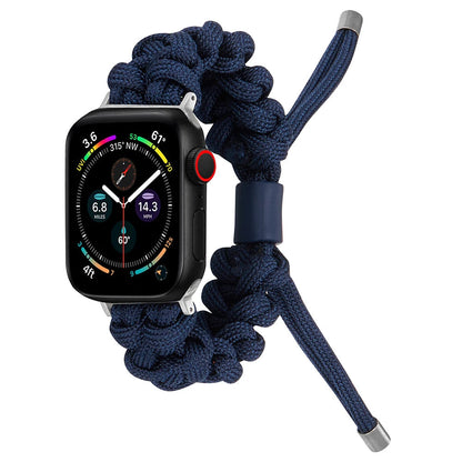 Outdoors Survival Rope Apple Watch Armband Series 11/10/9/8/7/6/5/4/ SE / Ultra 1/2/3