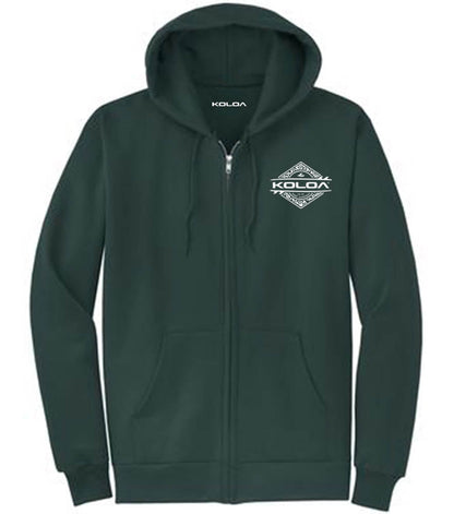 Koloa Diamond Thruster Surfboards Zip Hoodie
