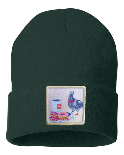 Pigeons Run on Donuts Beanie