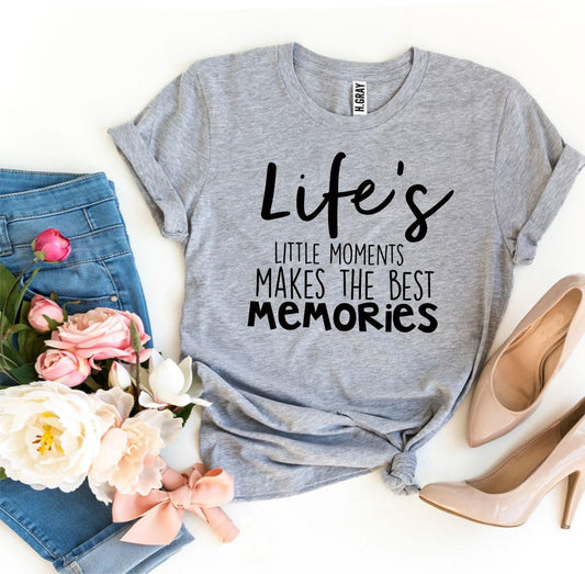 Life's Little Moments Premium Ring-Spun Cotton T-Shirt