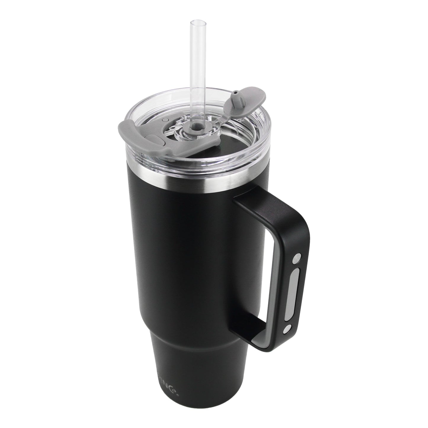 Drinco 30oz BugSur Tumbler with Handle (Black)-USA Flag