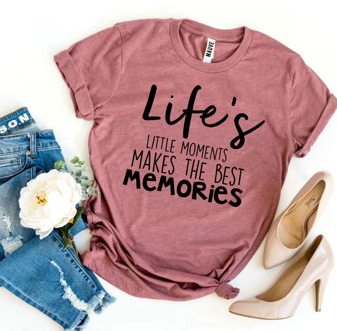 Life's Little Moments Premium Ring-Spun Cotton T-Shirt