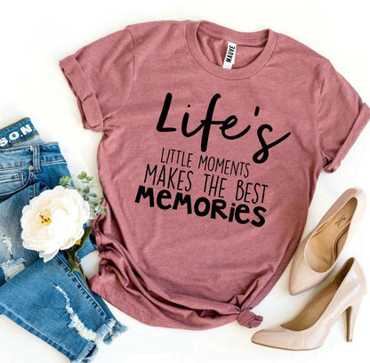 Life's Little Moments Premium Ring-Spun Cotton T-Shirt