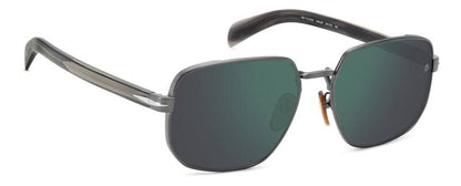 David Beckham DB 7121/G/S Green Lens Men's Sunglasses