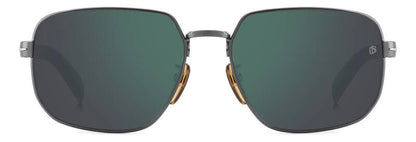 David Beckham DB 7121/G/S Green Lens Men's Sunglasses