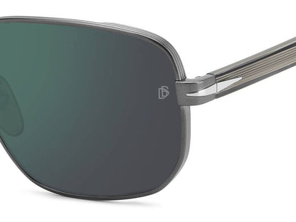 David Beckham DB 7121/G/S Green Lens Men's Sunglasses