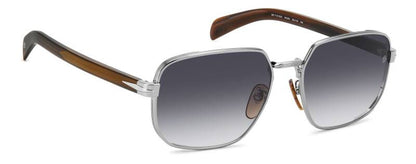 David Beckham DB 7121/G/S Dark Grey Square Men's Sunglasses
