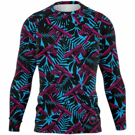 Rad Palm 9 Lives 2 Rash Guard