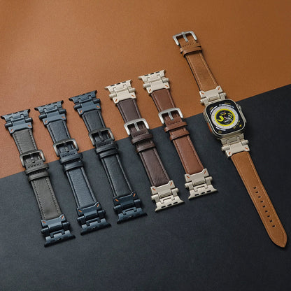 Genuine Leather Apple Watch Band Series 11/10/9/8/7/6/5/4/ SE / Ultra 1/2/3