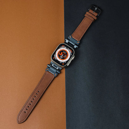 Genuine Leather Apple Watch Band Series 11/10/9/8/7/6/5/4/ SE / Ultra 1/2/3