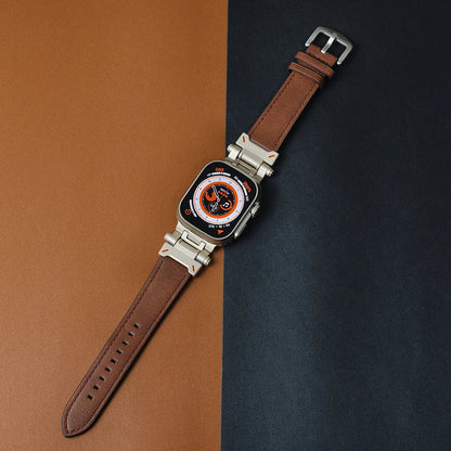 Genuine Leather Apple Watch Band Series 11/10/9/8/7/6/5/4/ SE / Ultra 1/2/3