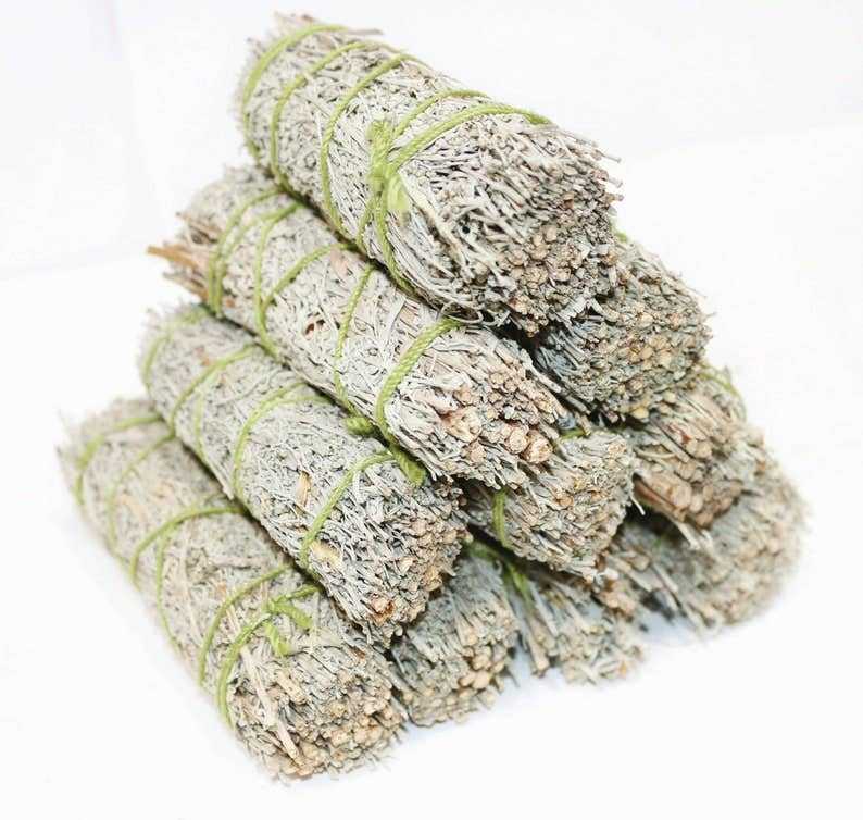 Blue Sage Smudge Stick (4 in.)