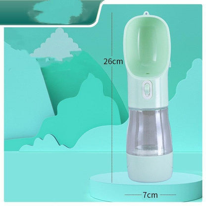 2-in-1 Pet Travel Water Bottle
