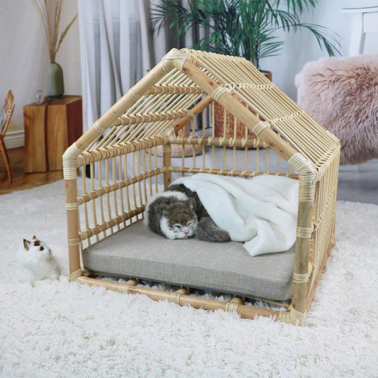 Rattan Bed For Cats And Small Dogs
