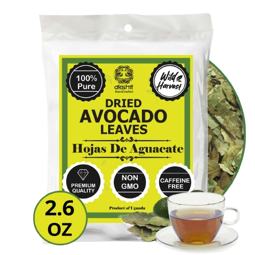 Akshit Premium Dried Avocado Leaves, Hojas De Aguacate - 2.6 oz