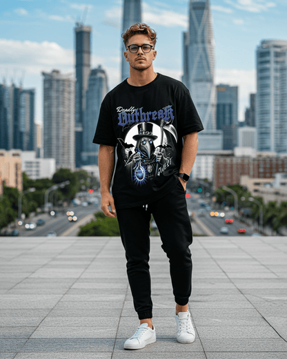 G West Deadly Outbreak Oversized Men's T-Shirt