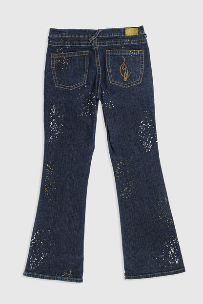 Deadstock Baby Phat Splatter Denim Pants