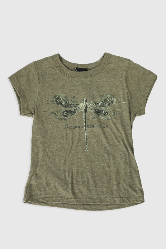 Deadstock Dragonfly Baby Tee - Women's S