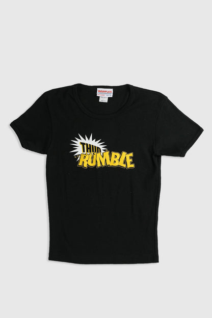 Deadstock Thud Rumble Baby Tee - Women's M