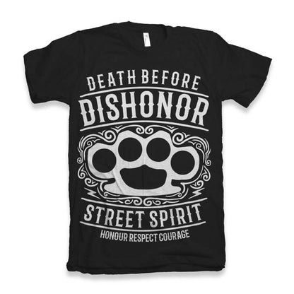 Death Before Men's Bamboo Viscose/Organic Cotton Short Sleeve Graphic T-Shirt