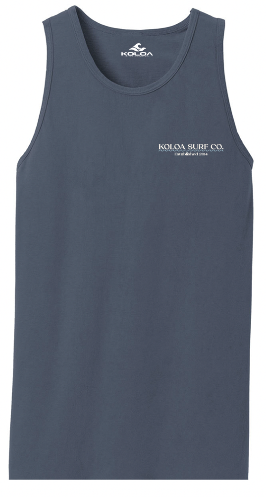 Koloa Seahorse Pigment-Dyed Tank Top
