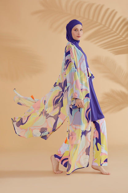 Colourful Pareo Kimono P2332
