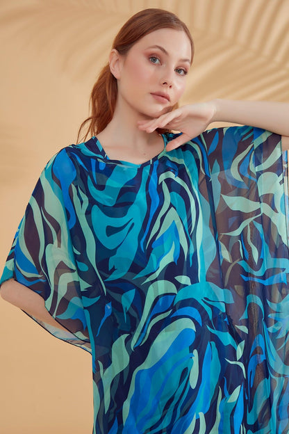 Colourful Pareo Kimono P2347