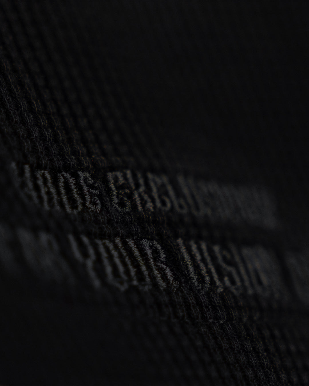 X-RAY THERMAL KNIT ( SHADOW BLACK )