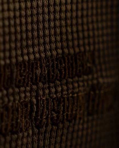 X-RAY THERMAL KNIT ( HONEY BROWN )
