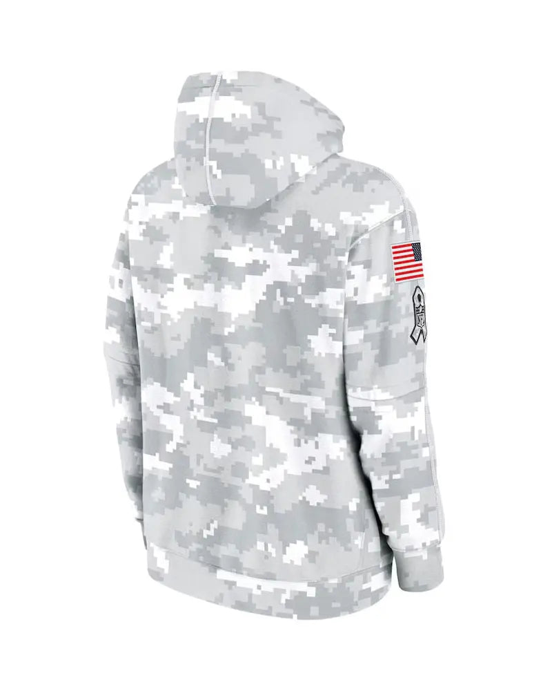 Detroit Lions Salute To Service Camo 2024 Hoodie