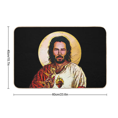 Holy Keanu - T-Shirts, Gadgets & Face Masks Bath Mat
