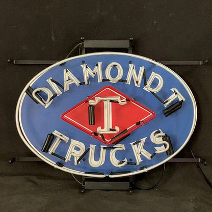 Diamond T Trucks Car Neon Signs Light