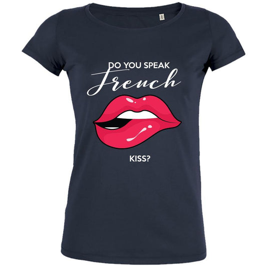 Do You Speak French Kiss Women's Organic Tee