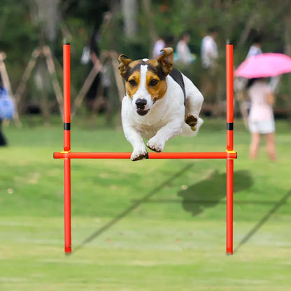 dsers Dog Agility Training Set with Adjustable Obstacles