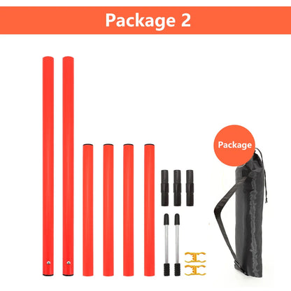 dsers Dog Agility Training Set with Adjustable Obstacles