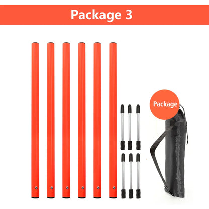 dsers Dog Agility Training Set with Adjustable Obstacles