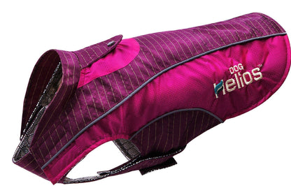 Dog Helios ® 'Reflecta-Bolt' Tri-Hook-and-Loop Waterproof Performance Dog Coat