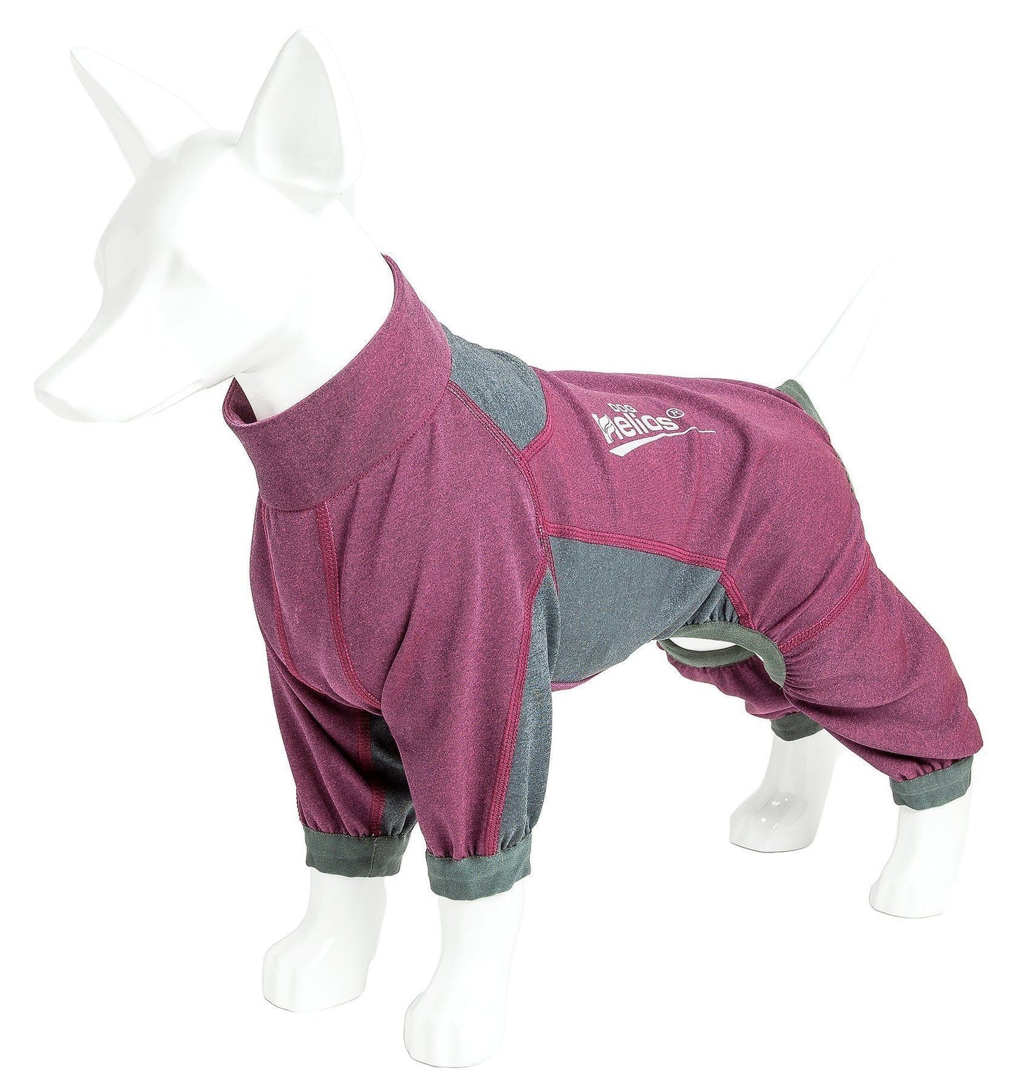 Dog Helios ® 'Rufflex' Mediumweight 4-Way-Stretch Fitness Yoga Dog Tracksuit Jacket