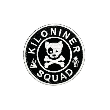 DOG & CROSSBONES Glow In The Dark Morale Patch