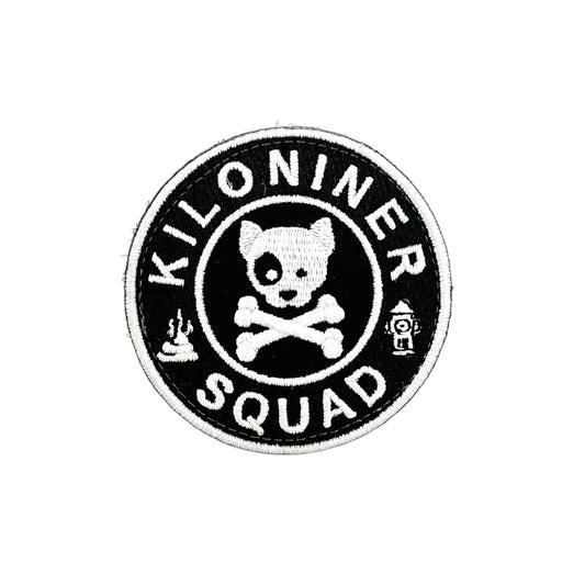 DOG & CROSSBONES Glow In The Dark Morale Patch