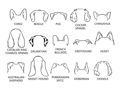 Your Puppy Silhouette Unisex Hoodie