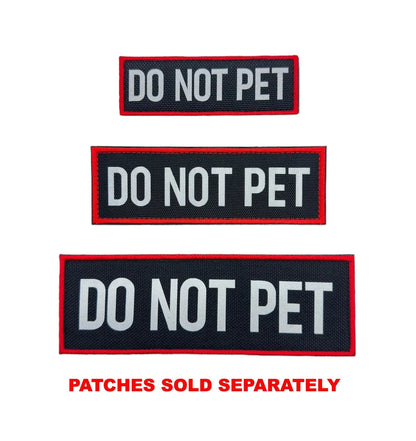 Do Not Pet Reflective Morale Patch