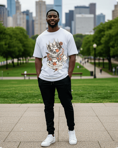 G West Don't Hate Player Oversized Men's T-Shirt