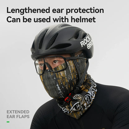 Winter Fleece 3 IN 1 Cycling Mask Hat Reversible