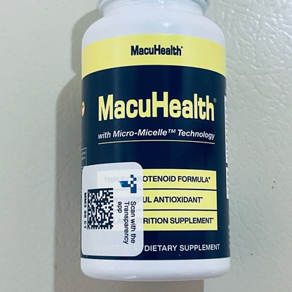 MacuHealth with Micro-Micelle Technology, 90 Softgels, EXP 06/2028